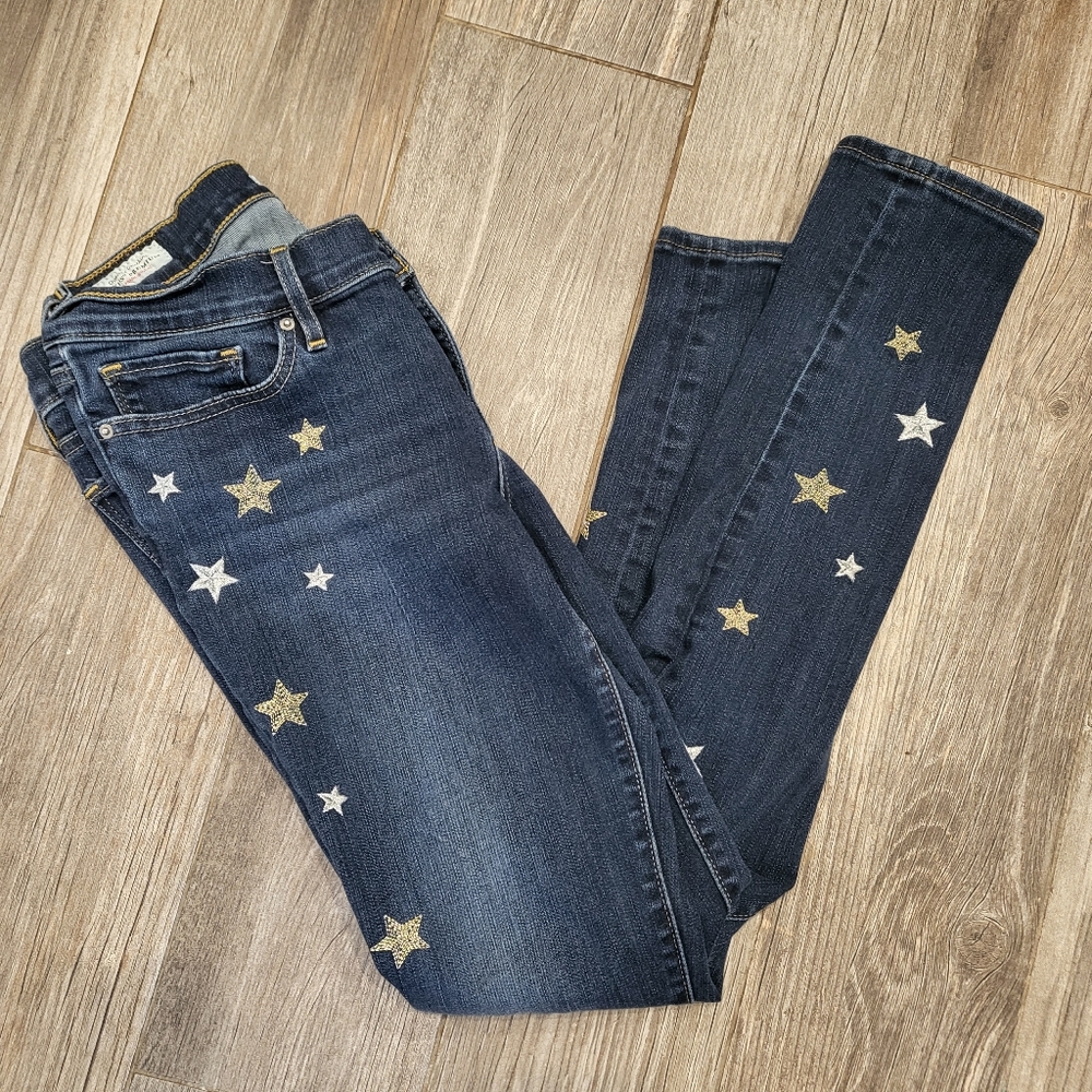 Levi's Star Dark Wash 711 Skinny Jeans Size 27